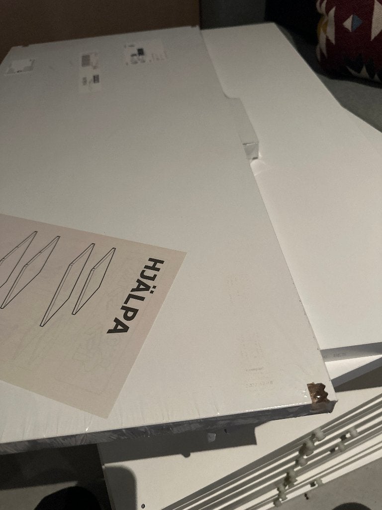IKEA HJÄLPA planken wit, 80x40 en 60x40, Ophalen, Met plank(en), Gebruikt, 50 tot 100 cm