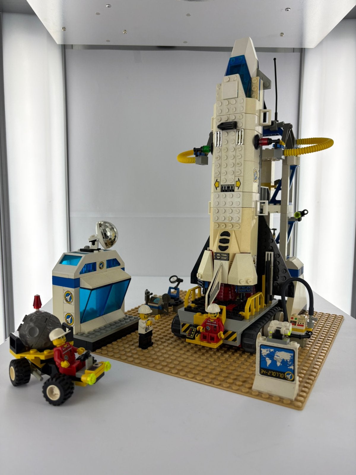 LEGO 6456 Mission Control (Space Port) - Compleet, Gebruikt, Lego, Ophalen of Verzenden, Compleet