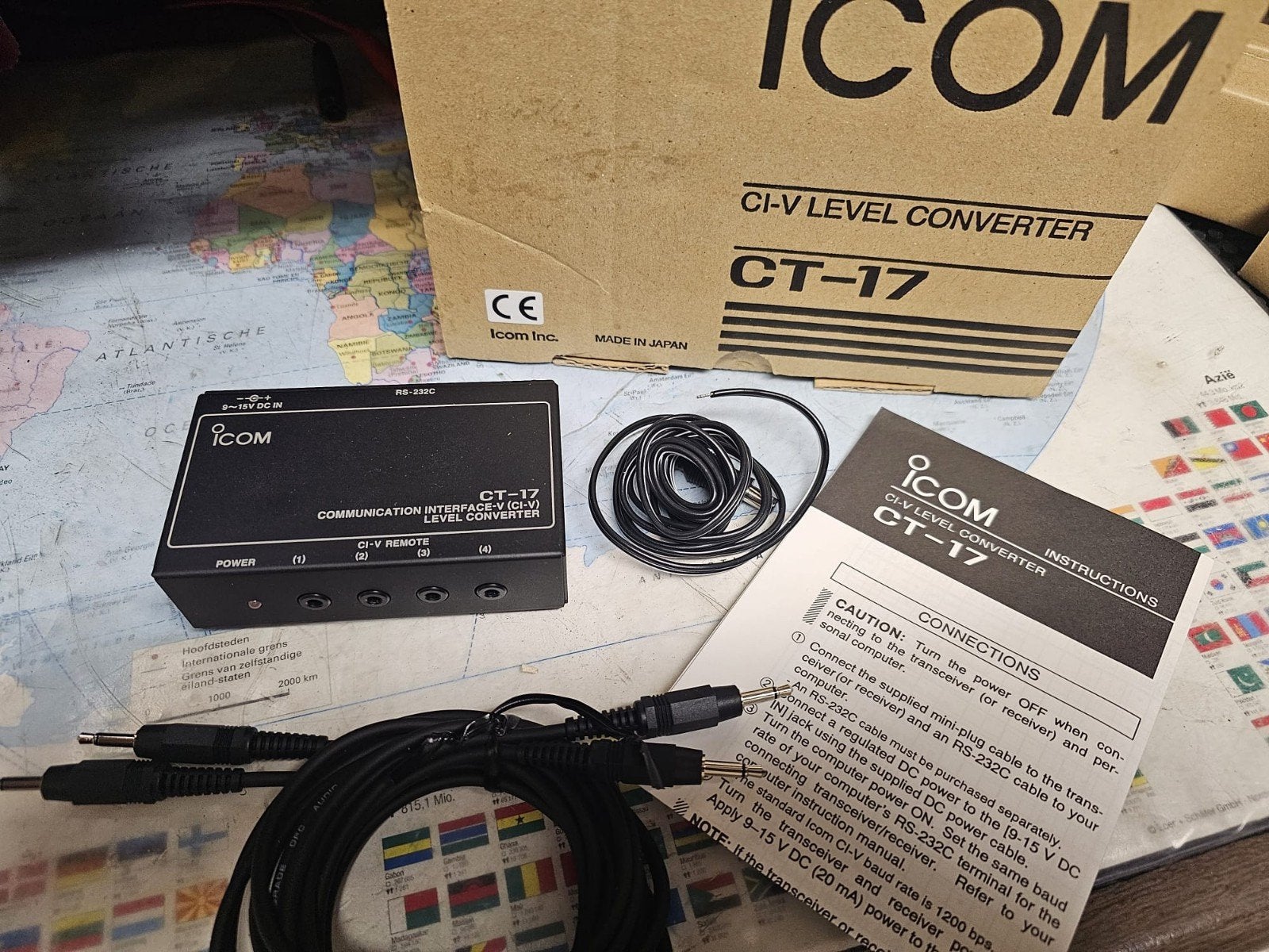 Icom ict 17, Telecommunicatie, Zenders en Ontvangers, Ophalen of Verzenden, Gebruikt, Zender en Ontvanger