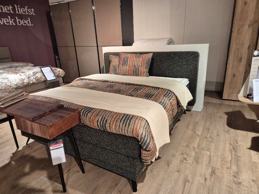 Avek boxspring Fier 180x200 vlak, Ophalen of Verzenden, 180 cm, 200 cm, Modern