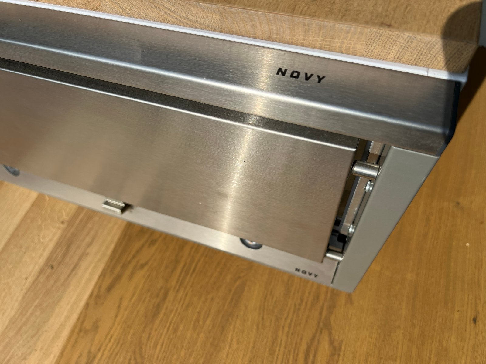 Nieuwe Novy Vlakscherm afzuigkap - Ongebruikt en Compleet, Nieuw, Ophalen of Verzenden, Inbouw, Vlakschermkap