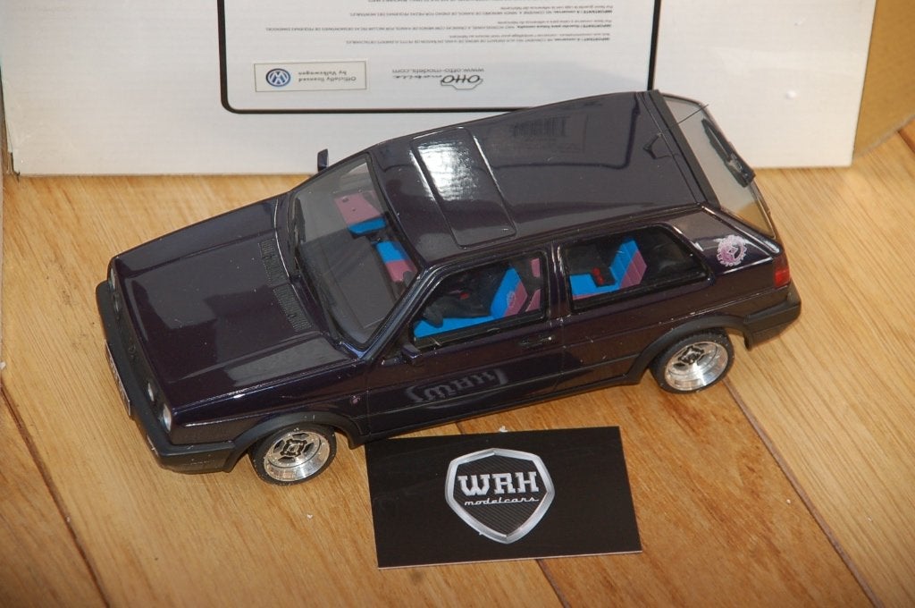 Volkswagen Golf 2 GTI Fire and Ice CUSTOM Otto mobile WRH, Verzenden, Gebruikt, Auto, OttOMobile