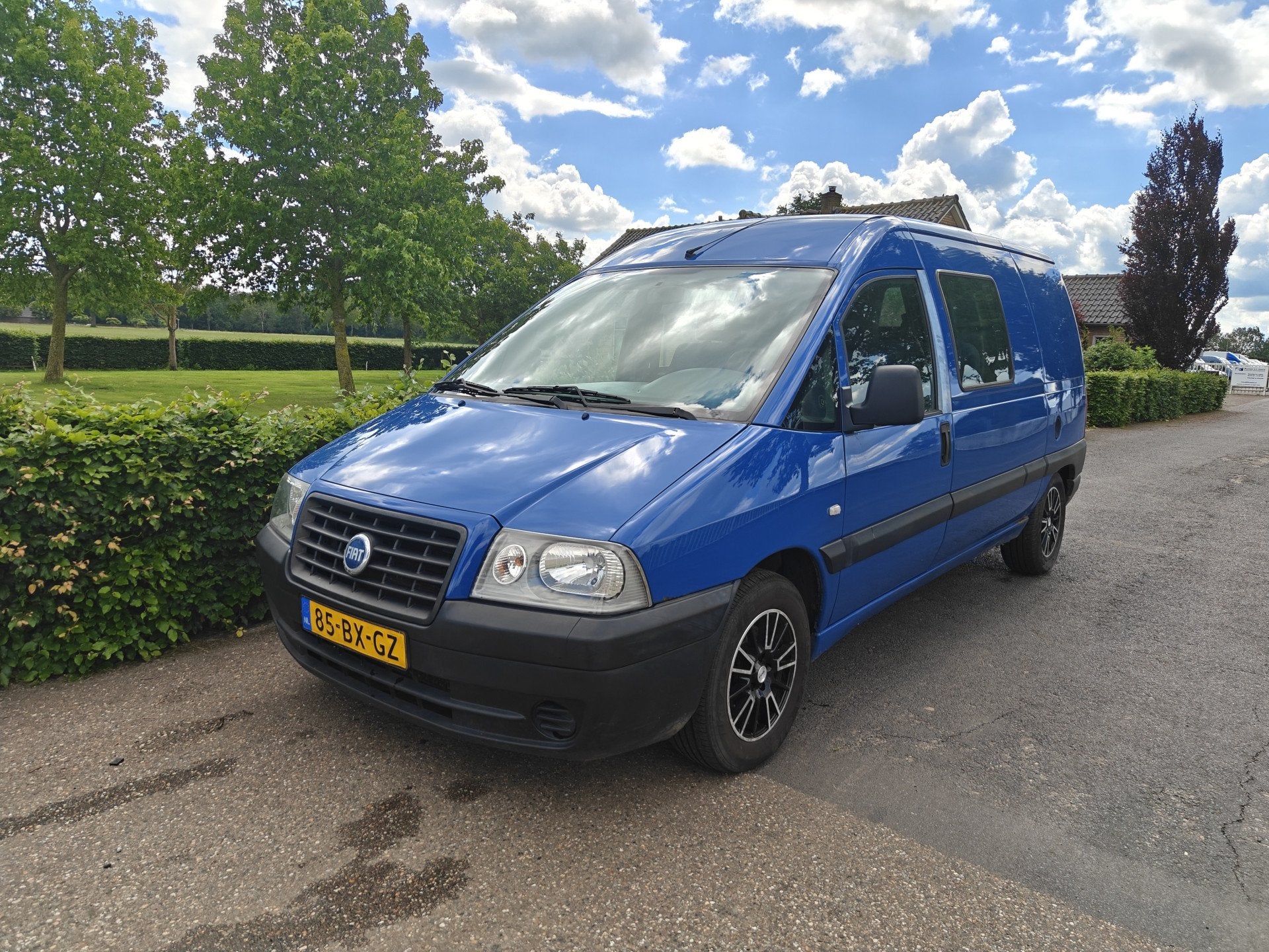 Fiat Scudo 2.0-16V JTD lang DC BJ 2006 (bj 2006), Auto's, Bestelauto's, Voorwielaandrijving, Stof, Gebruikt, 4 cilinders