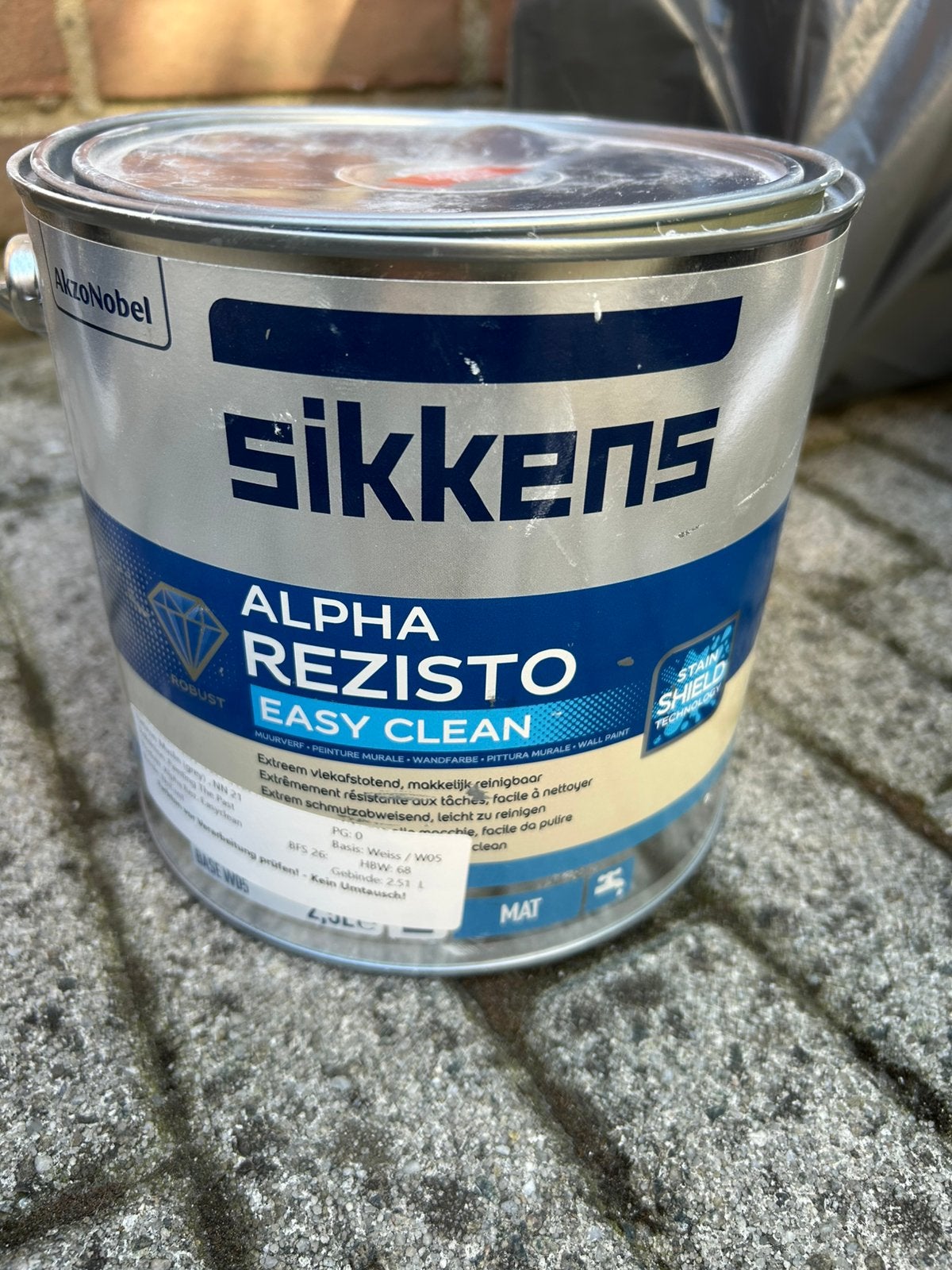 Muurverf van Sikkens, Ophalen, Grijs, Minder dan 5 liter, Verf