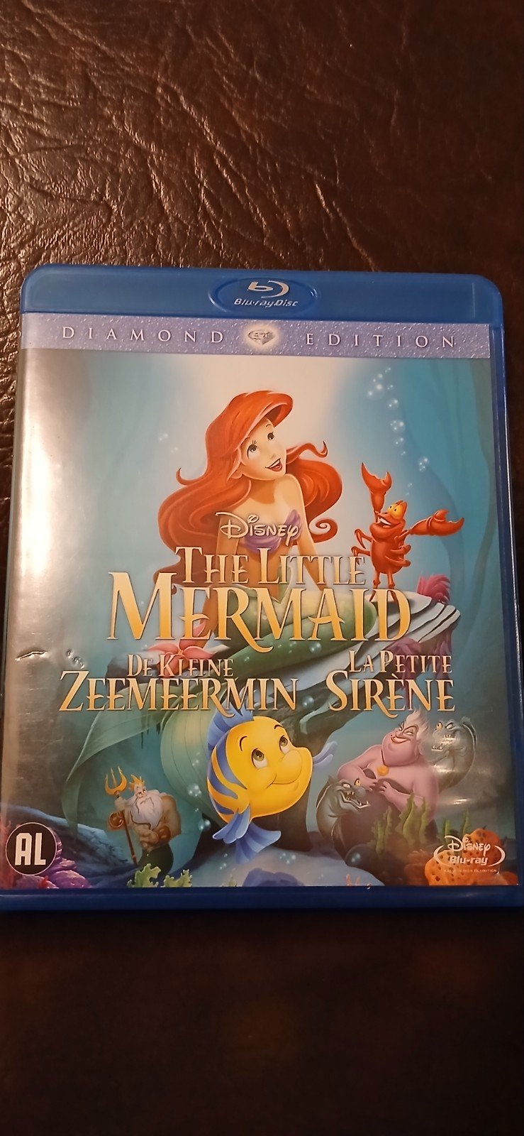 Disney De Kleine Zeemeermin - Diamond Edition Blu-ray, Animatie, Nederlands, Ophalen of Verzenden, Zo goed als nieuw