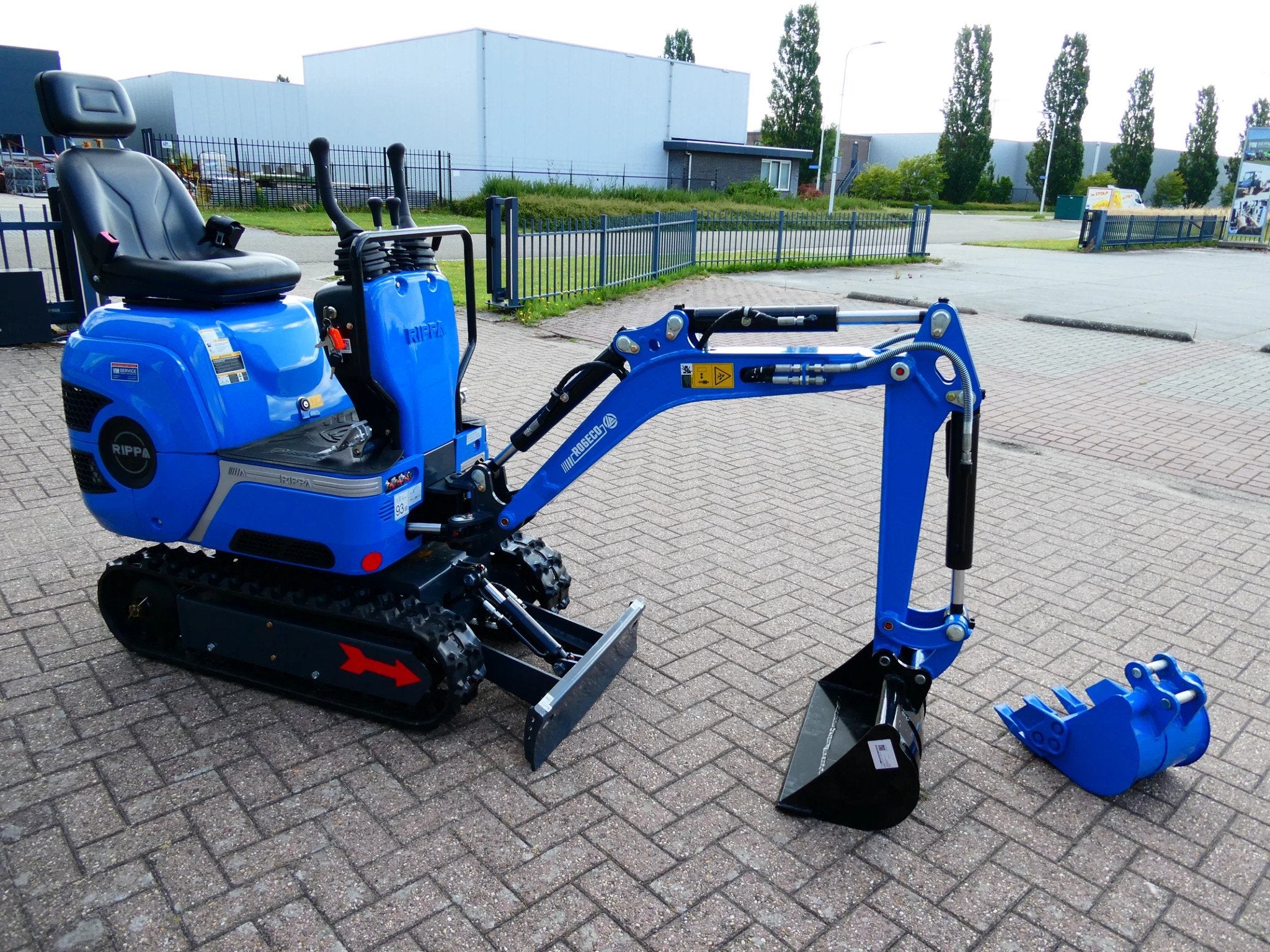 RIPPA RC06 ECO / 0001 Draaiuren / Kubota Motor, Zakelijke goederen, Machines en Bouw | Kranen en Graafmachines, VM Service, Info@minitrekkers.nl