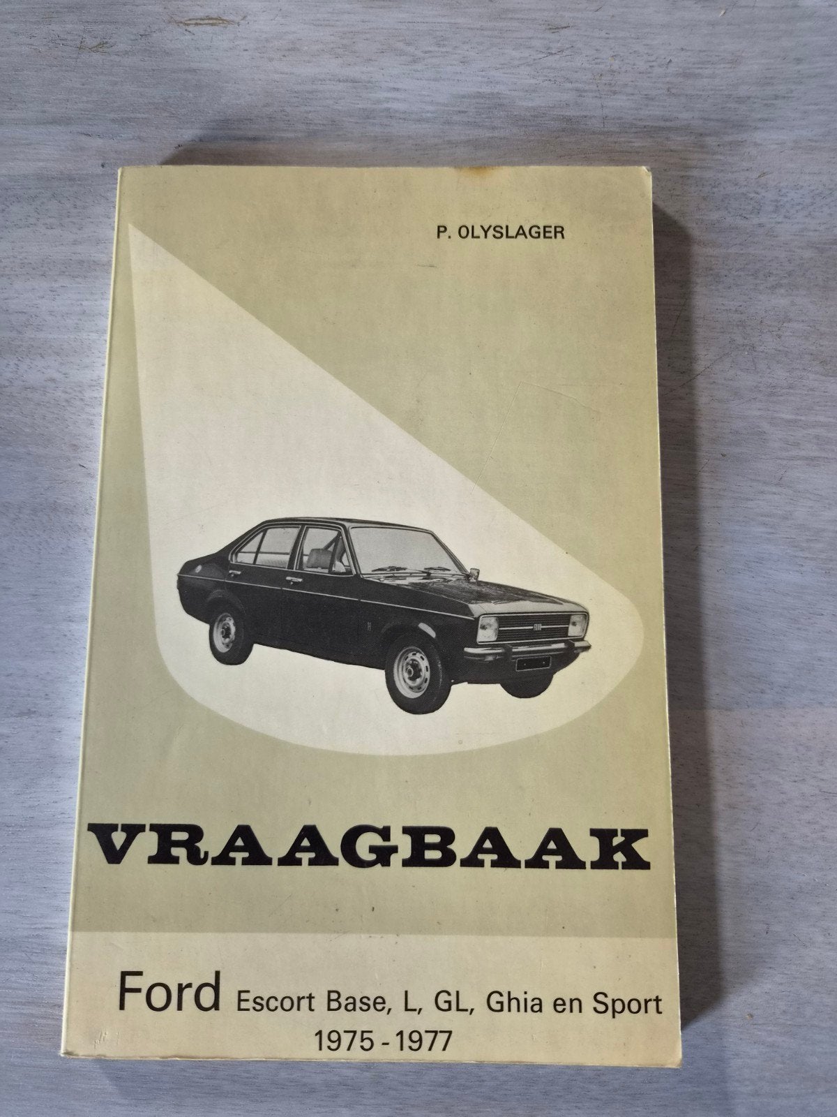 vraagbaak Ford Escort, Auto diversen, Ophalen of Verzenden