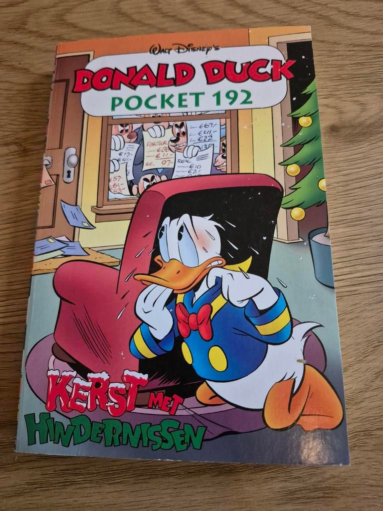 Donald Duck Pocket 192 - Kerst met Hindernissen, Boeken, Gelezen, Ophalen of Verzenden, Walt Disney, Eén stripboek
