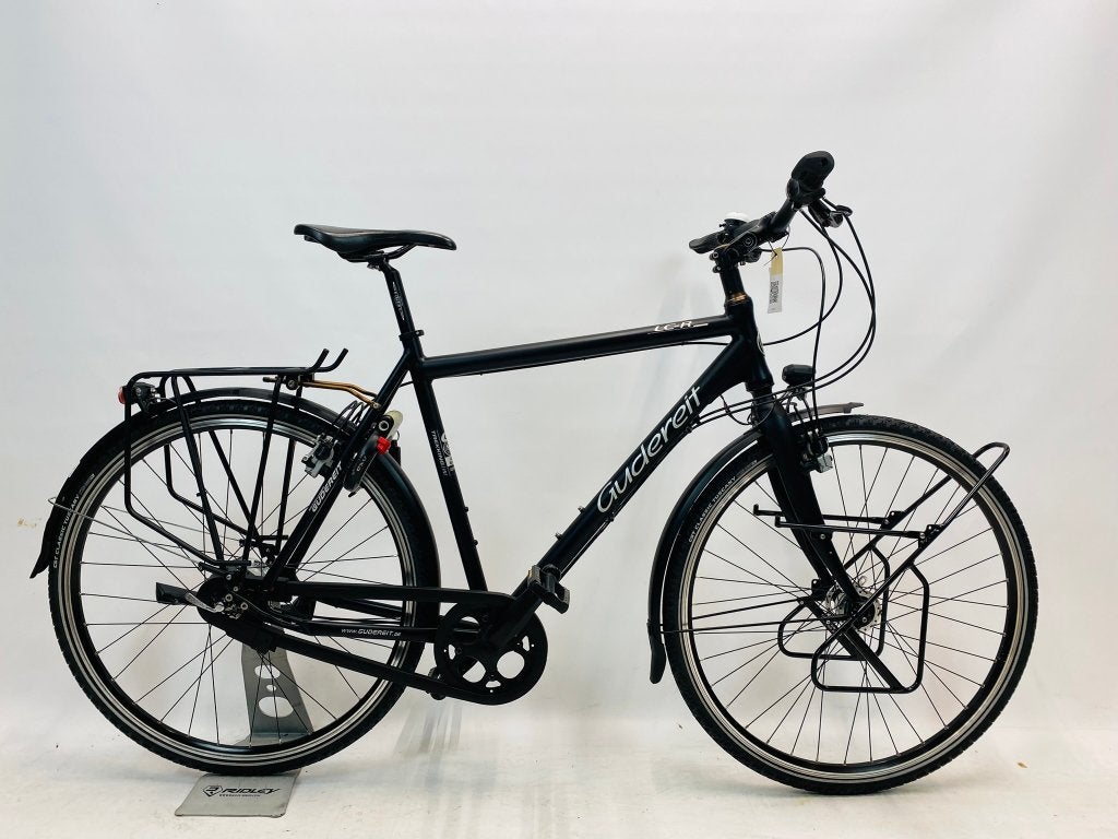 GUDEREIT Rohloff vakantie herenfiets L-57cm Naafdynamo, Fietsen en Brommers, Overige merken, 28 inch, 10 tot 15 versnellingen