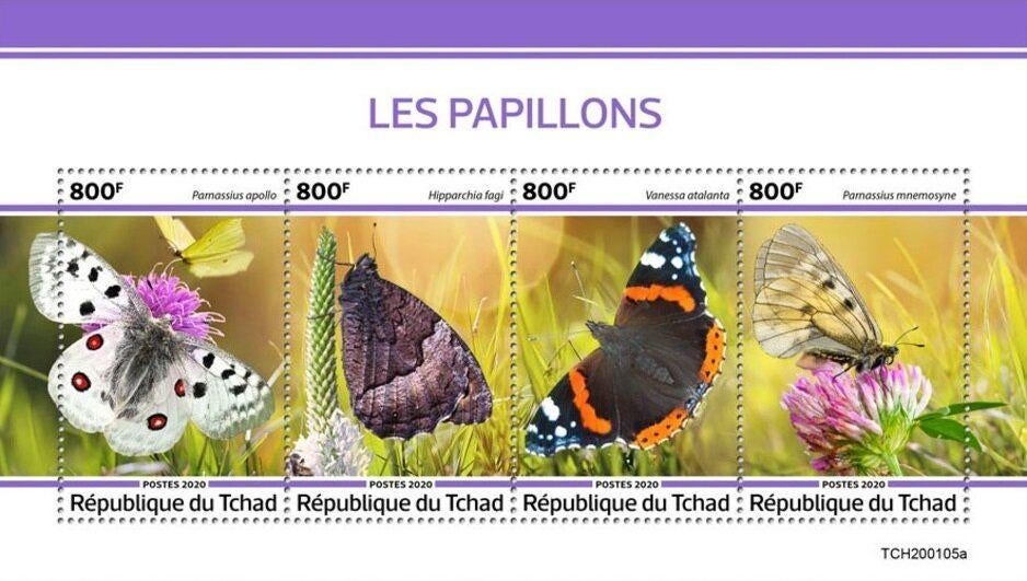 60 Veiling 8 , 9 en 10 Mei Tsjaad, Ophalen of Verzenden, Postfris, Dier of Natuur