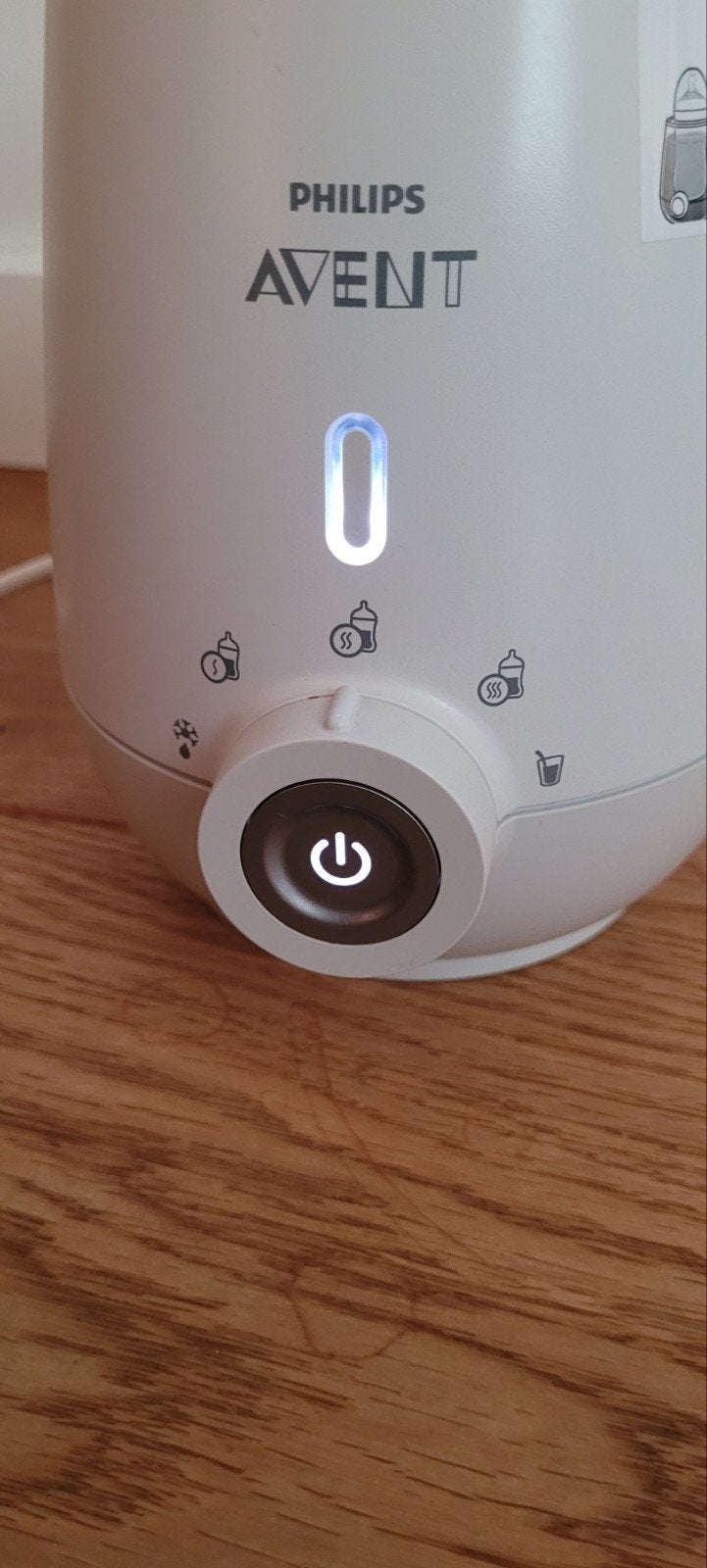 Philips Avent flessenwarmer / babyvoeding, Ophalen of Verzenden, Zo goed als nieuw, Flessen- of potjesverwarmer