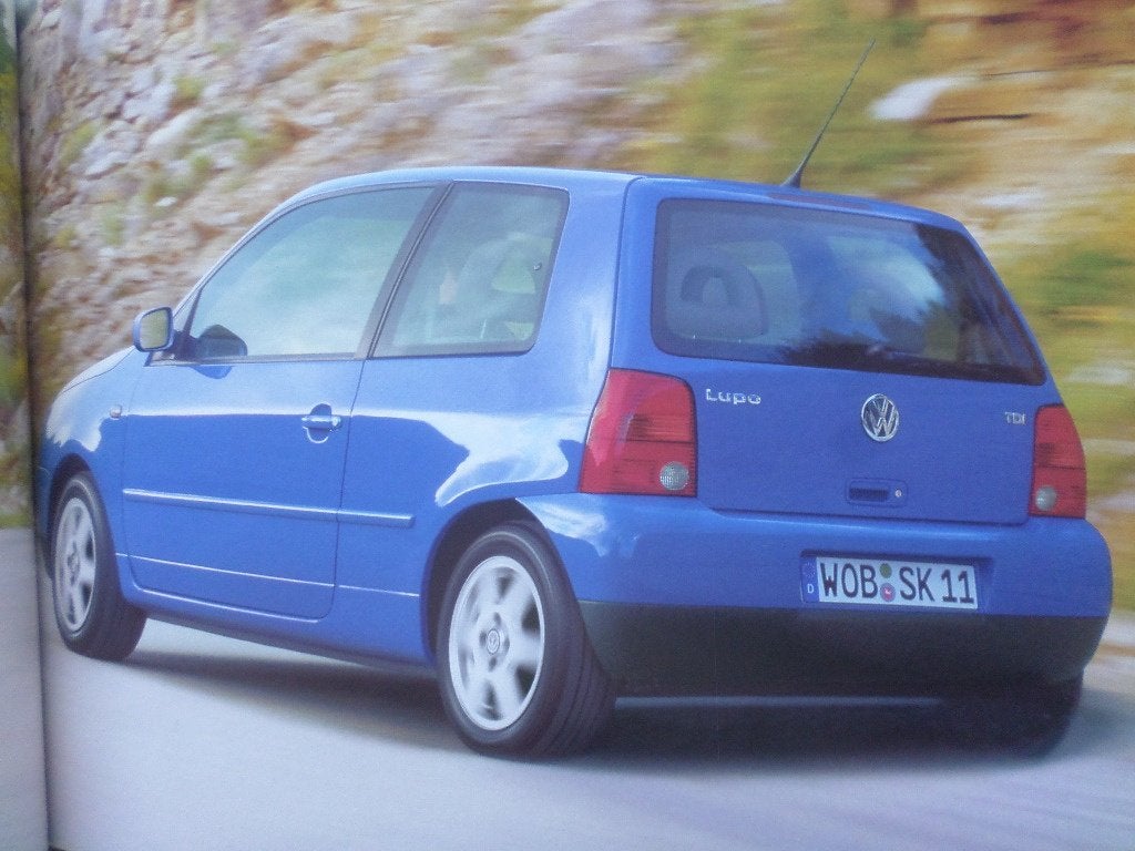 Volkswagen Lupo Brochure, Ophalen of Verzenden, Zo goed als nieuw, Volkswagen