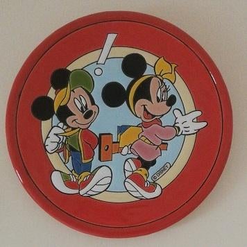 keramiek wandbord Mickey en Minnie - Cearco Spanje, Ophalen