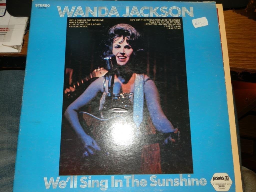 Lp wanda jackson well sing in the sunshine, Ophalen of Verzenden, Gebruikt, 12 inch