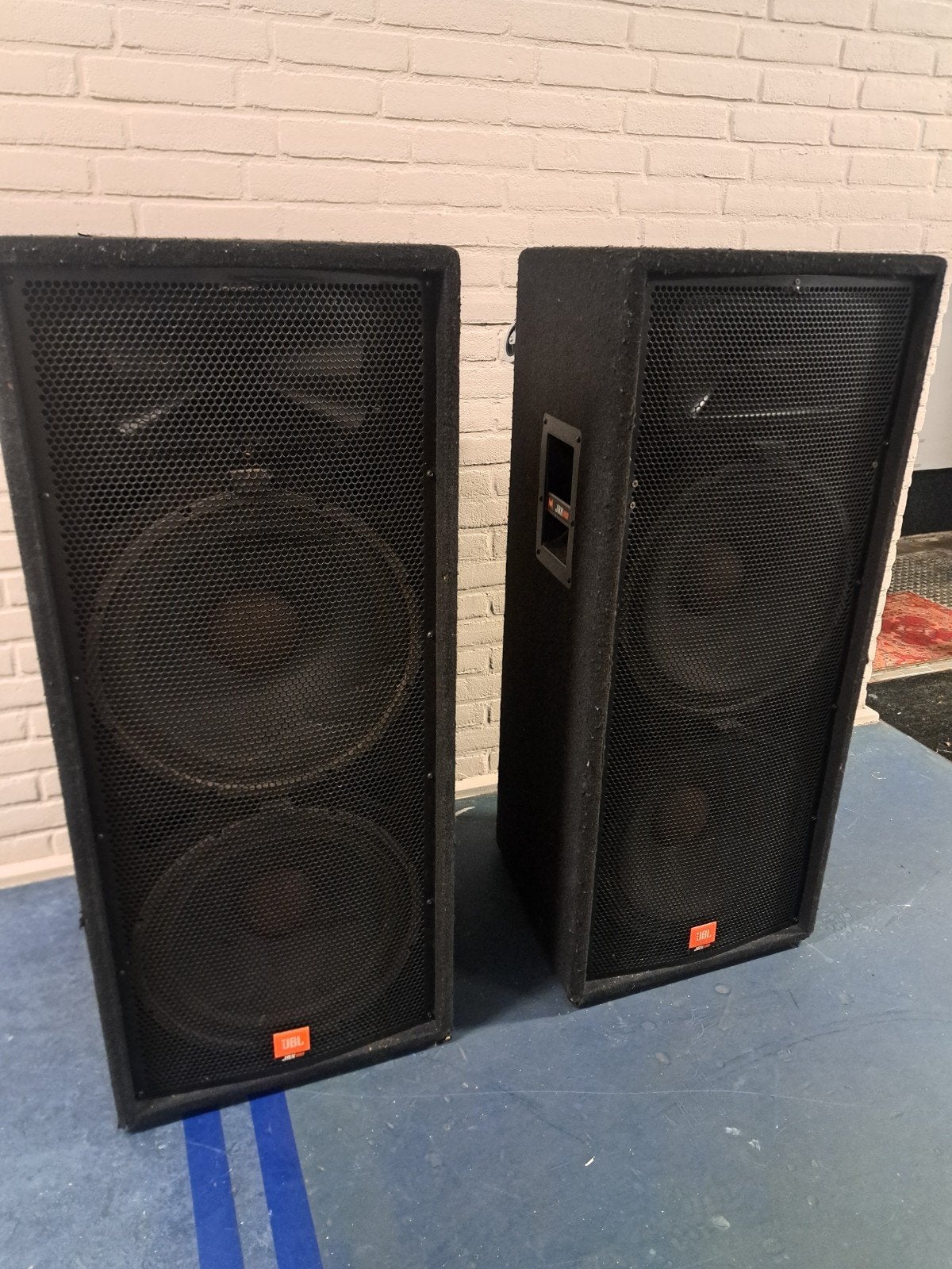 JBL JRX100 PA Speakers - Set van 2, Ophalen, Gebruikt, JBL, 120 watt of meer