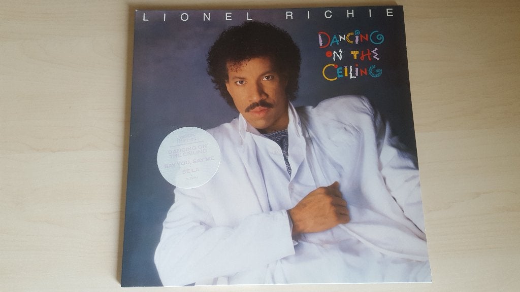 LP Lionel Richie - Dancing on the Ceiling (1985), Ophalen of Verzenden, Zo goed als nieuw, 12 inch, Inclusief binnenhoes