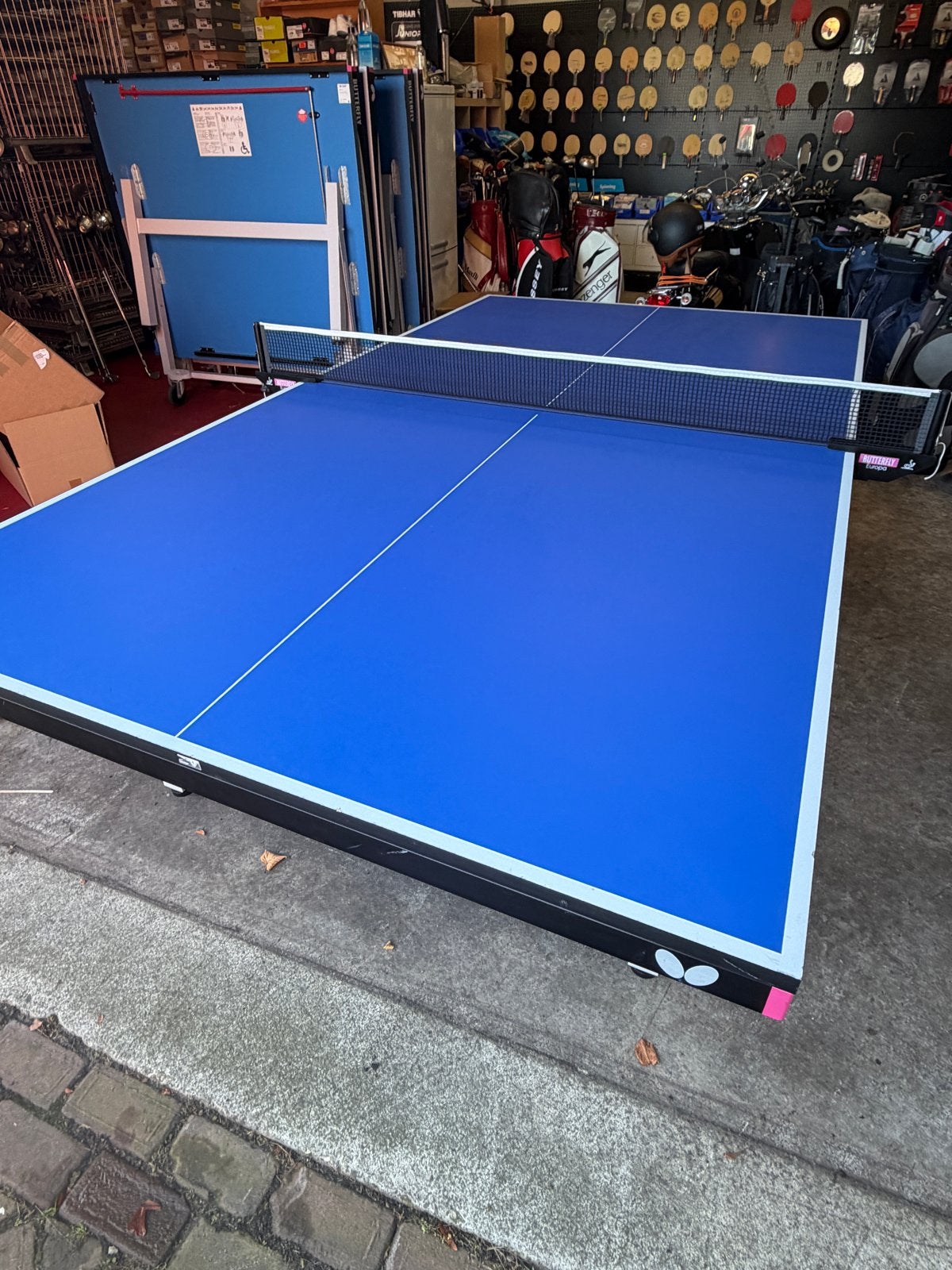 Butterfly competitie CentreFold 25 Tafeltennistafel, Sport en Fitness, Ophalen of Verzenden, Zo goed als nieuw, Tafel Indoor, Inklapbaar