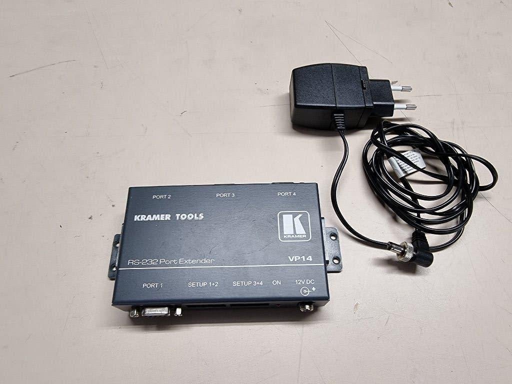 Kramer VP-14 1 in > 3 uit RS-232 verdeler, Ophalen of Verzenden, Gebruikt