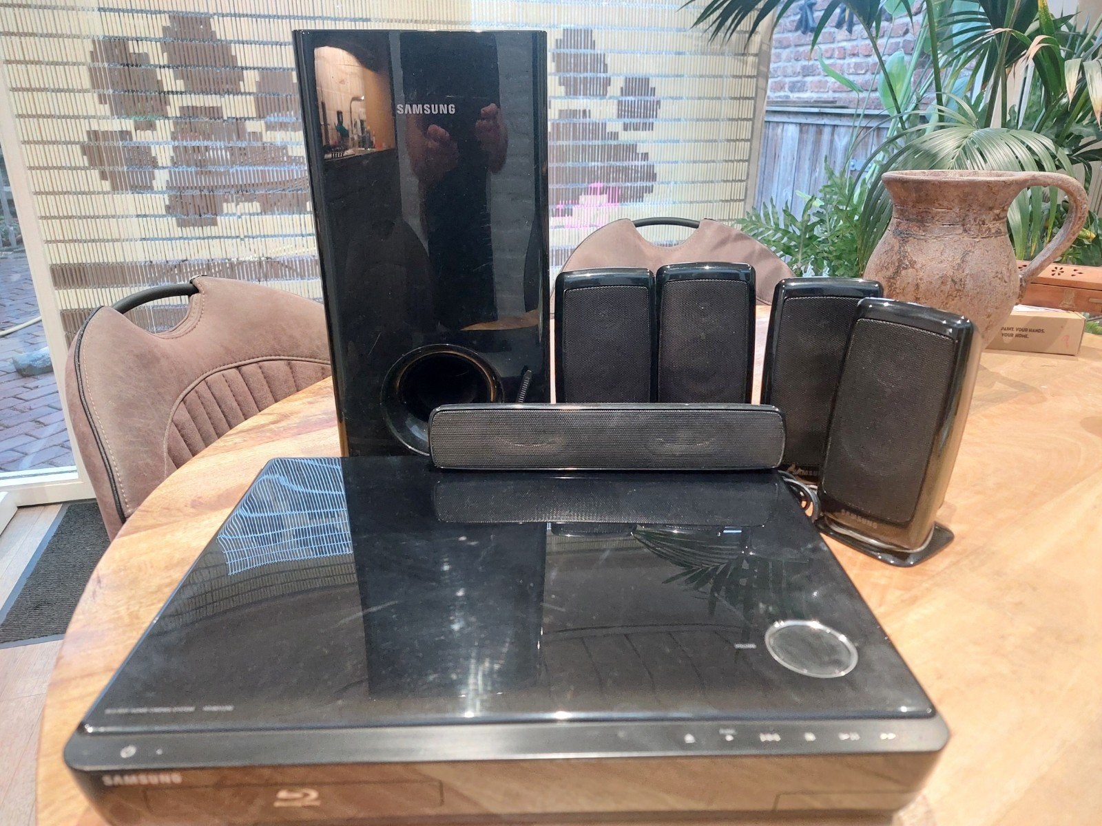 samsung blue ray met home cinema set, Audio, Tv en Foto, Ophalen, Overige merken, Blu-ray-speler