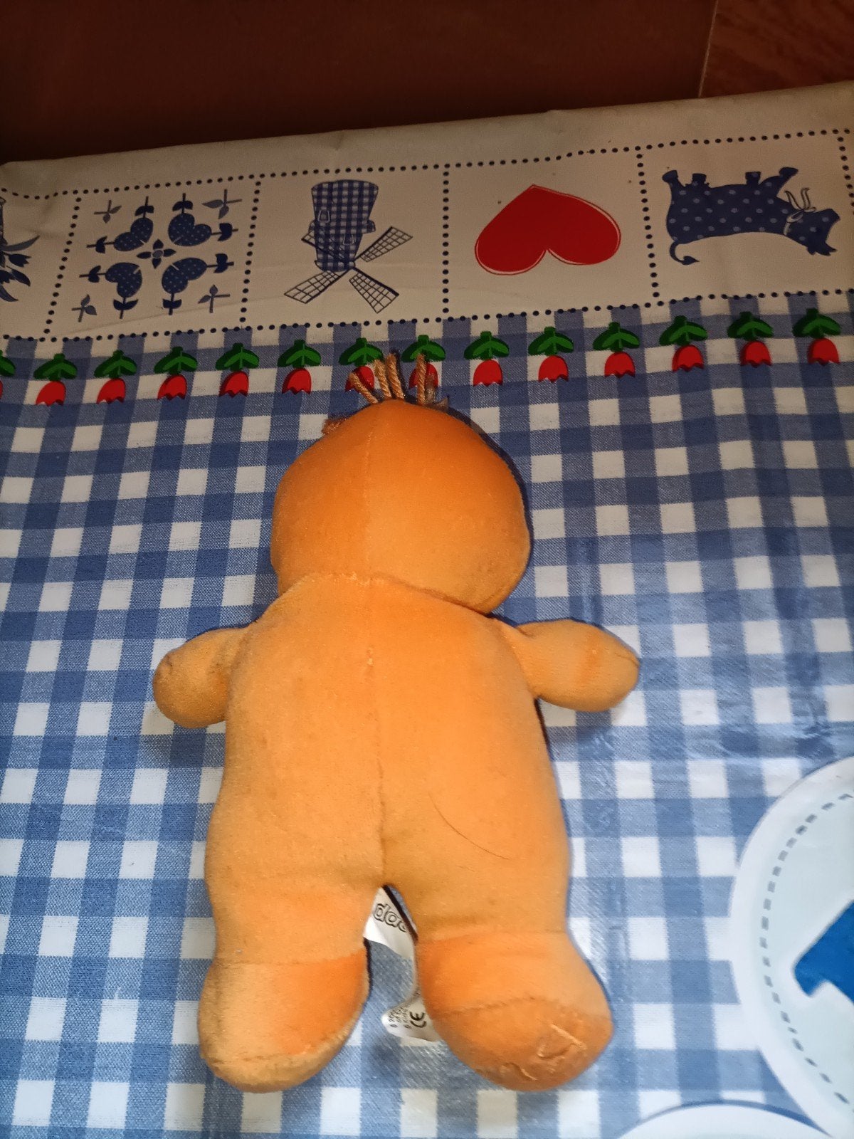 Daatje knuffel oranje DA drogist Daatjes 19 cm, Kinderen en Baby's, Speelgoed | Knuffels en Pluche, Ophalen of Verzenden, Zo goed als nieuw