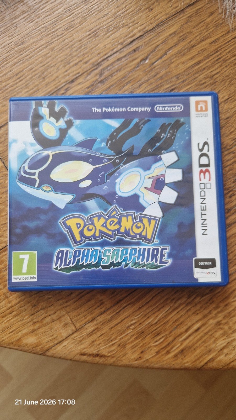 Pokémon Alpha Sapphire - Nintendo 3DS (Gebruikt), Gebruikt, 1 speler, Ophalen of Verzenden, Role Playing Game (Rpg)