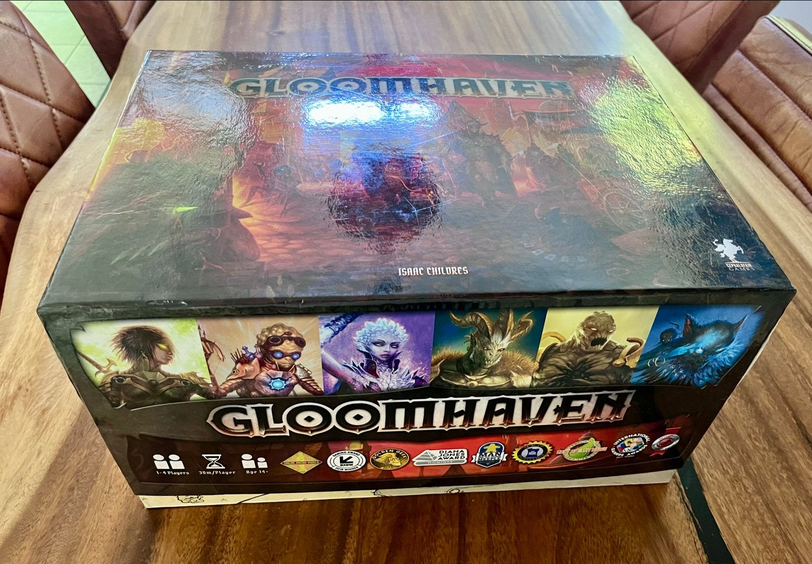 Gloomhaven Bordspel - Zo goed als nieuw, Een of twee spelers, Ophalen, Zo goed als nieuw