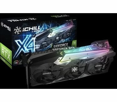 INNO3D GeForce RTX 3080 iChill X4 -, Computers en Software, Videokaarten, Zo goed als nieuw, Nvidia, PCI-Express 4.0, GDDR6, HDMI