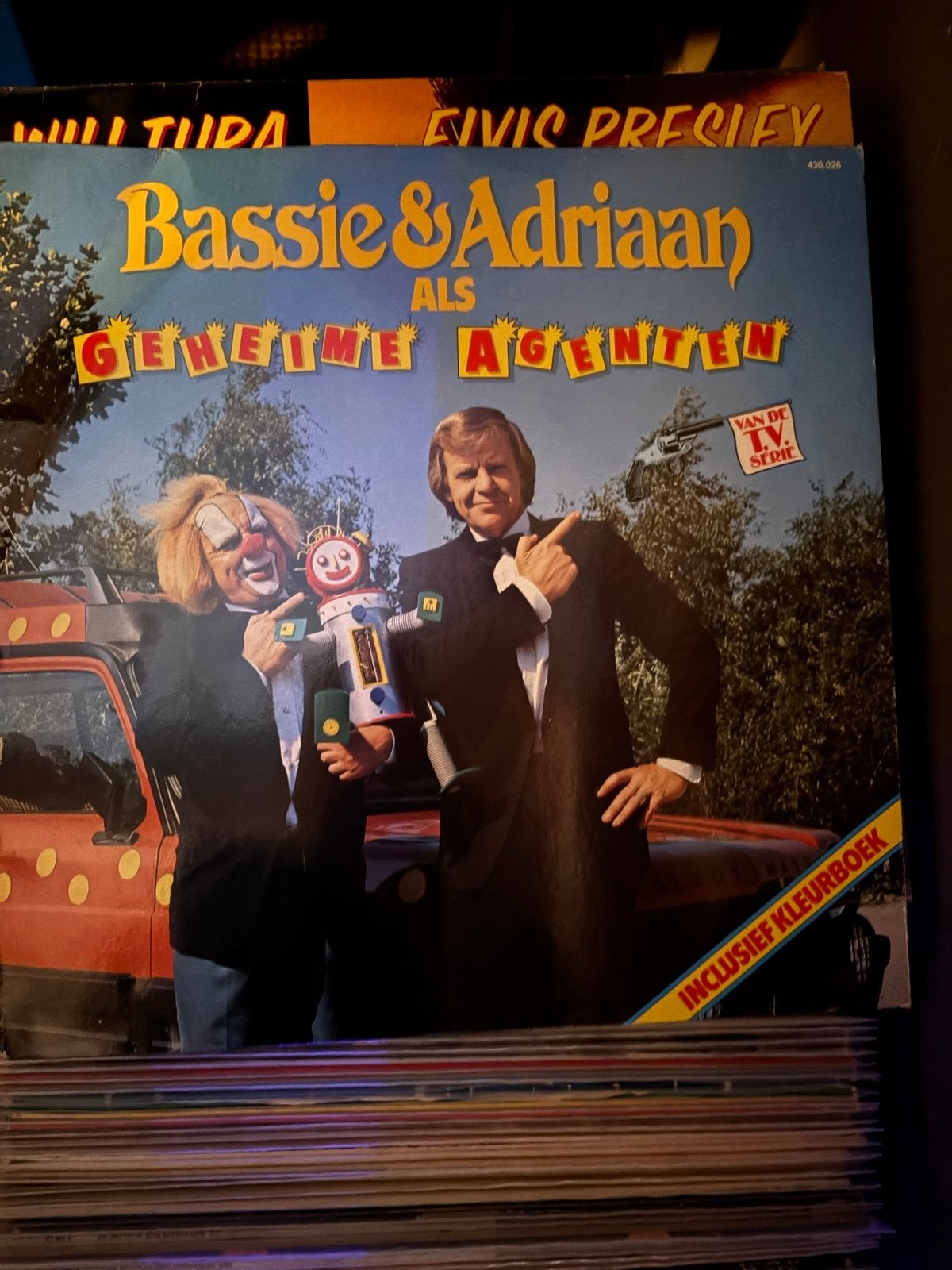 Bassie & Adriaan - Geheime Agenten LP, Cd's en Dvd's, Ophalen of Verzenden, Gebruikt, Overige formaten, Overige genres