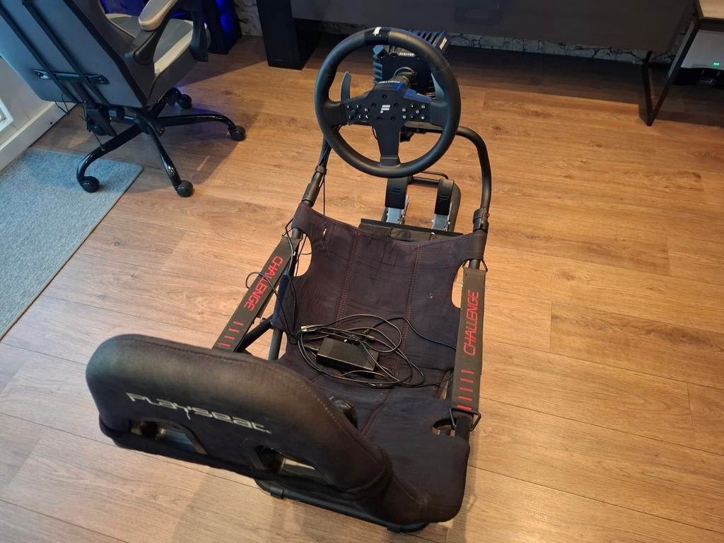 Playseat Challenge met Fanatec CSL Elite Racing Wheel, Spelcomputers en Games, Spelcomputers | Overige, Ophalen of Verzenden, Overige merken