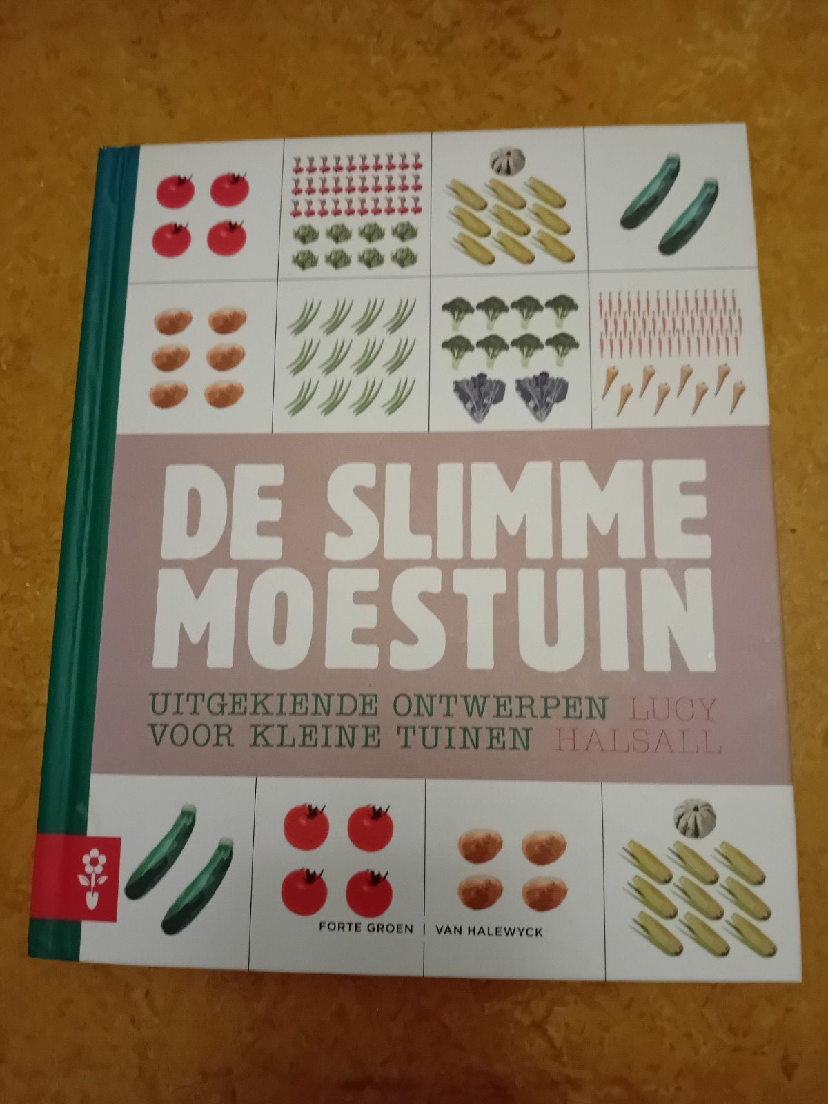 De Slimme Moestuin: Ontwerpen voor Kleine Tuinen, Ophalen of Verzenden, Zo goed als nieuw, Lucy Halsall, Moestuin