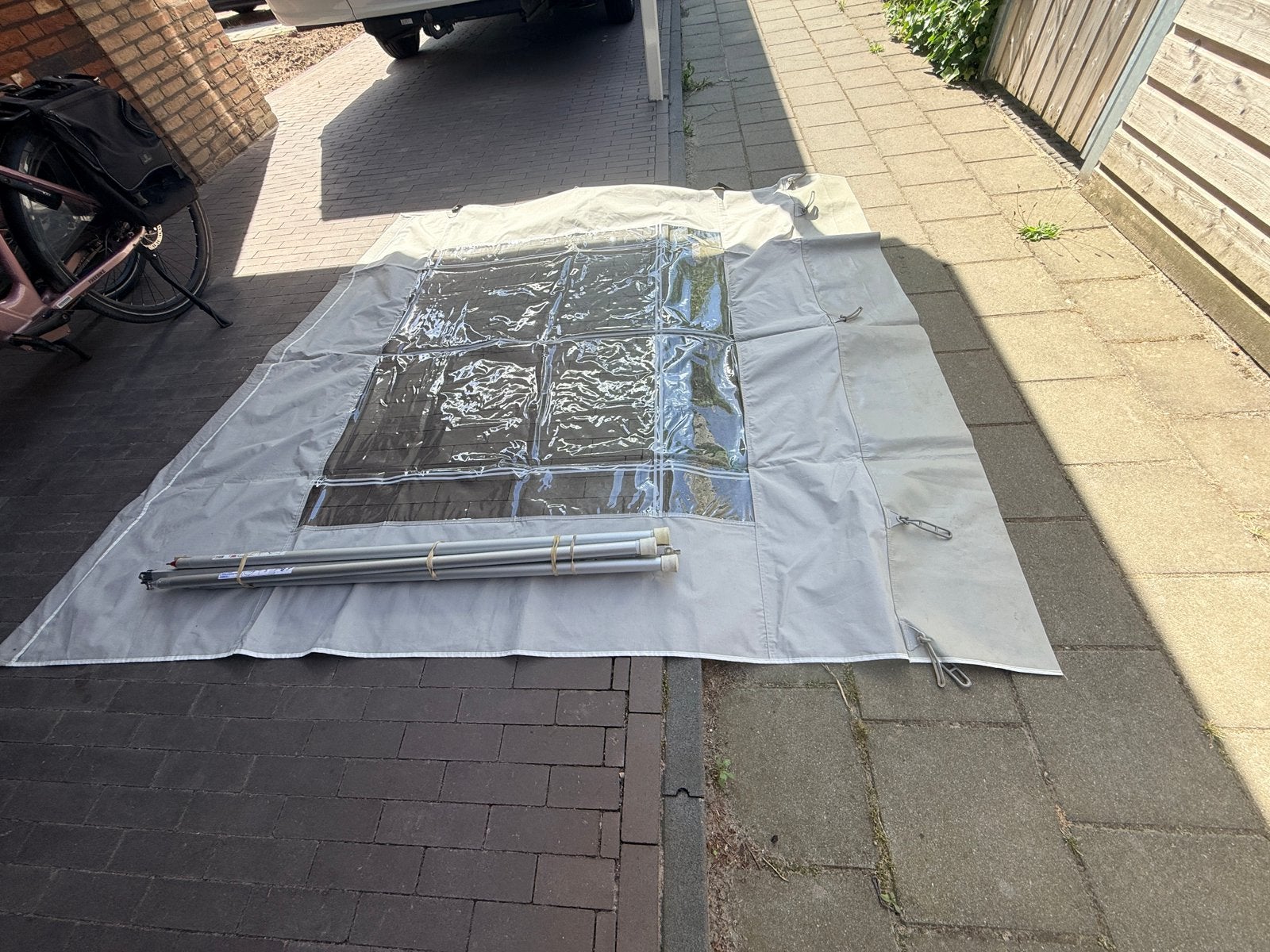 Fiamma zijwand, Caravans en Kamperen, Ophalen, Gebruikt