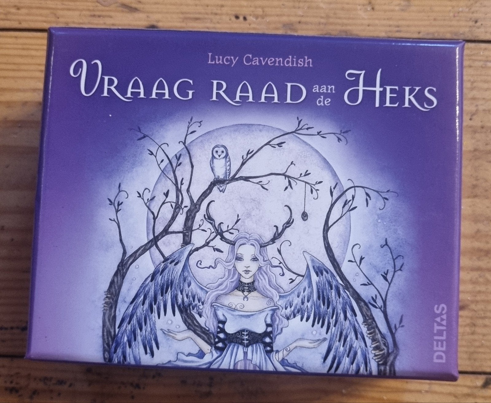 Vraag Raad aan de Heks - Lucy Cavendish (Orakelkaarten), Spiritualiteit algemeen, Overige typen, Ophalen of Verzenden, Zo goed als nieuw