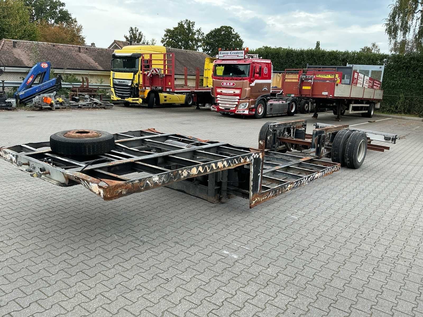 1996 Desot OZ57 Oplegger, Auto's, Overige brandstoffen, Bedrijf, Aanhangers en Opleggers, Te koop