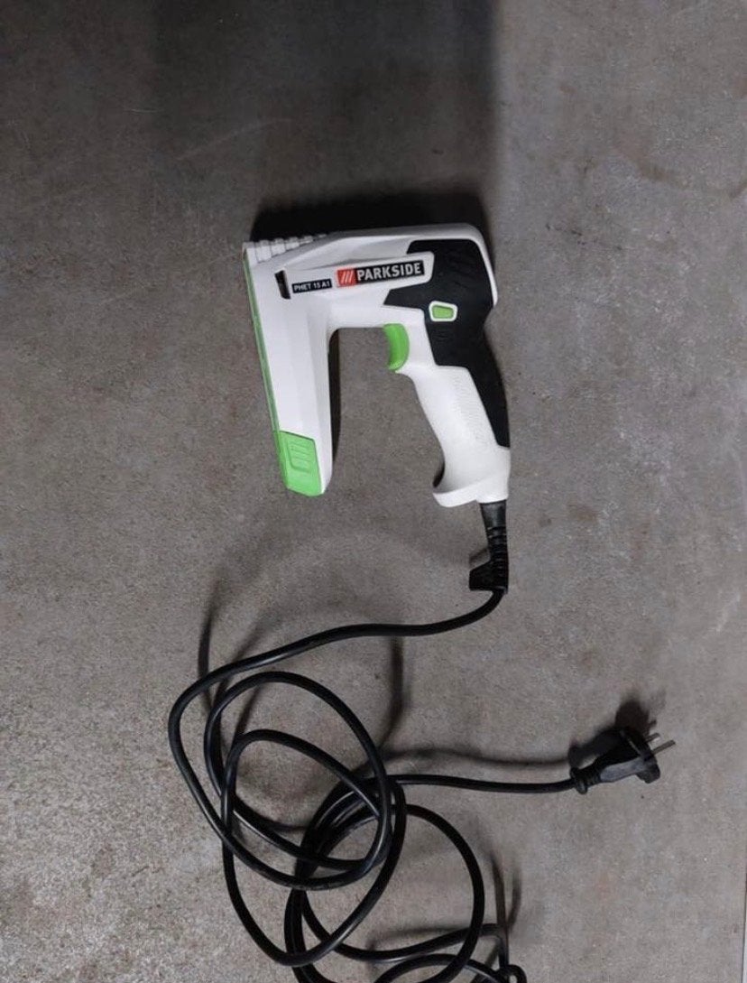 Parkside PHET 15 A1 elektrische nietmachine - Gebruikt, Ophalen of Verzenden, Gebruikt, Tacker/nietmachine, Parkside