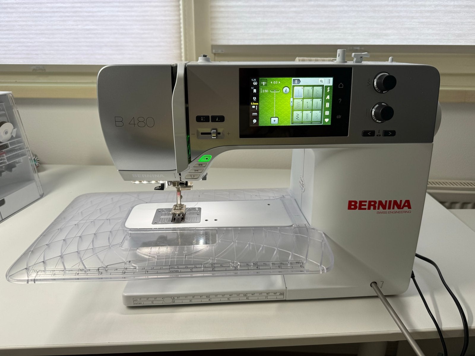 Bernina 480 naaimachine - Zo goed als nieuw, Ophalen, Zo goed als nieuw, Naaimachine, Bernina