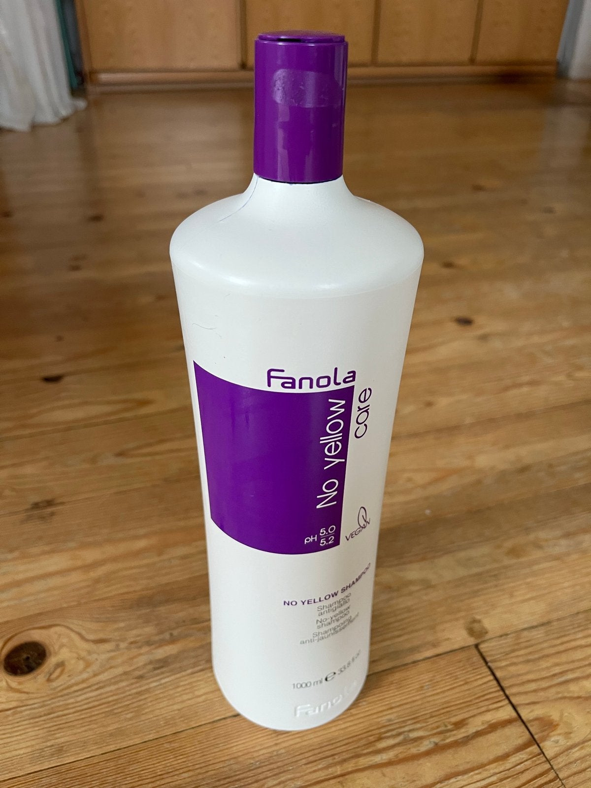 Fanola No Yellow Care Shampoo (500ml), Ophalen of Verzenden, Nieuw, Shampoo of Conditioner