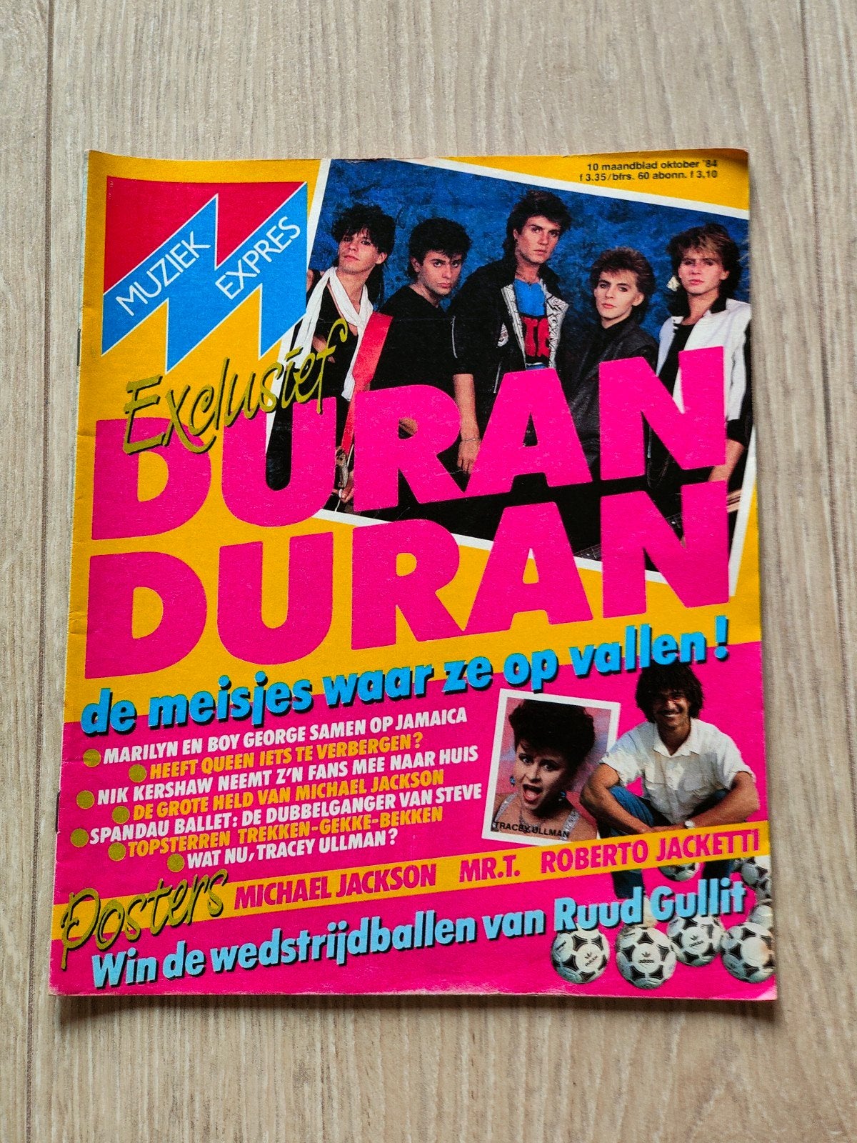 Muziek Expres oktober 1984, Verzamelen, Tijdschriften, Kranten en Knipsels, Ophalen of Verzenden, 1980 tot heden, Nederland, Tijdschrift
