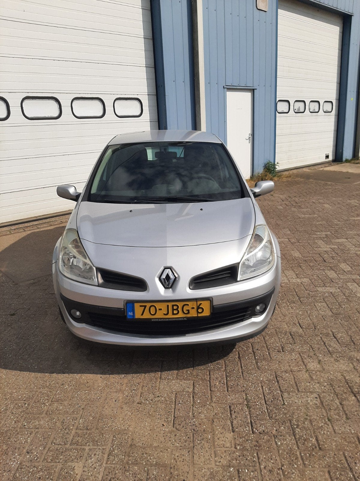 Renault Clio 1.2 16V 55KW 5-DRS E4 2009 Grijs, Voorwielaandrijving, 535 kg, 74 pk, Radio
