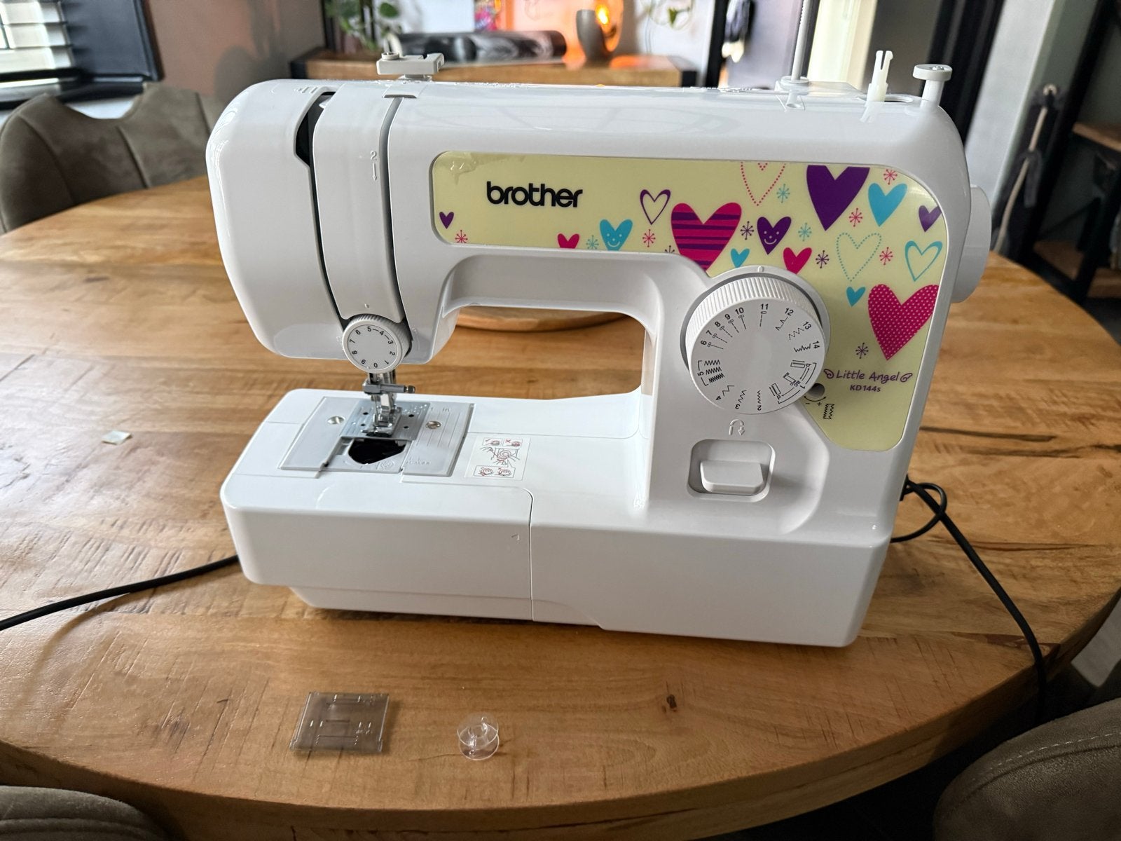 Brother KD144s Little Angel Naaimachine - Zo goed als nieuw, Ophalen of Verzenden, Zo goed als nieuw, Naaimachine, Brother