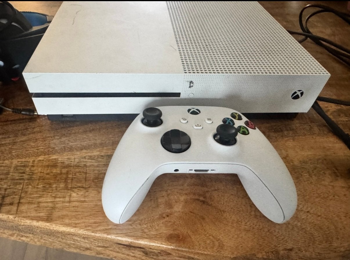 Xbox one s, Ophalen, Zo goed als nieuw, 500 GB, Met 1 controller