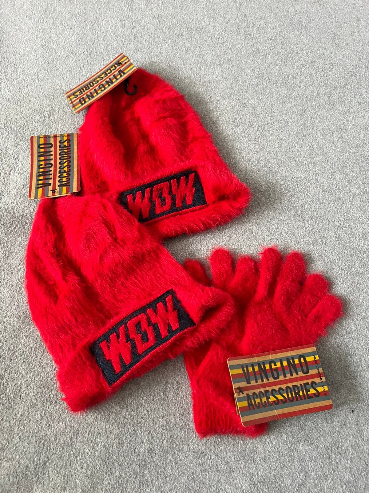 Maat L/XL winter muts met wanten nieuw vingino, Ophalen of Verzenden, Nieuw, Jongen of Meisje, Muts