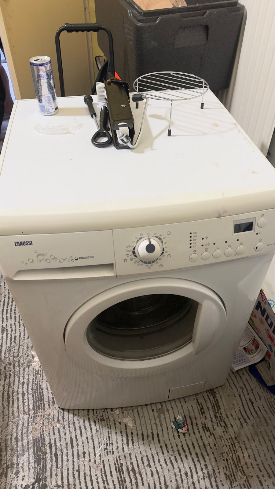 Zanussi Easy Iron Wasmachine - Werkt niet helemaal, Ophalen of Verzenden, Niet werkend