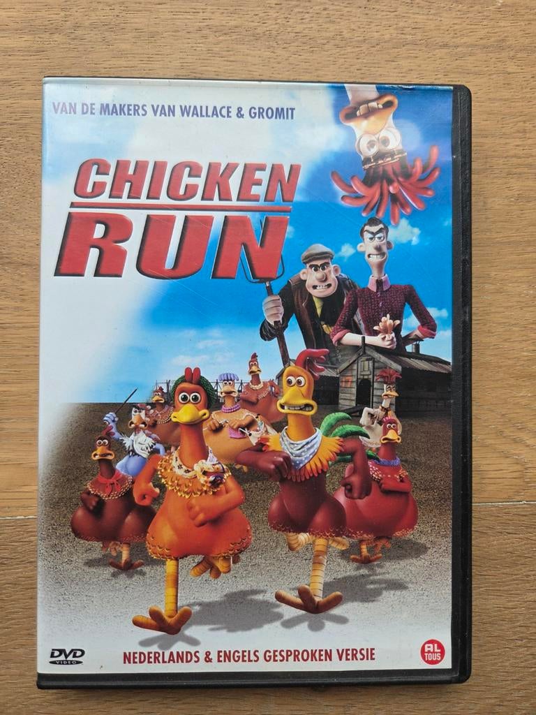 Chicken run dvd, Alle leeftijden, Ophalen of Verzenden, Zo goed als nieuw