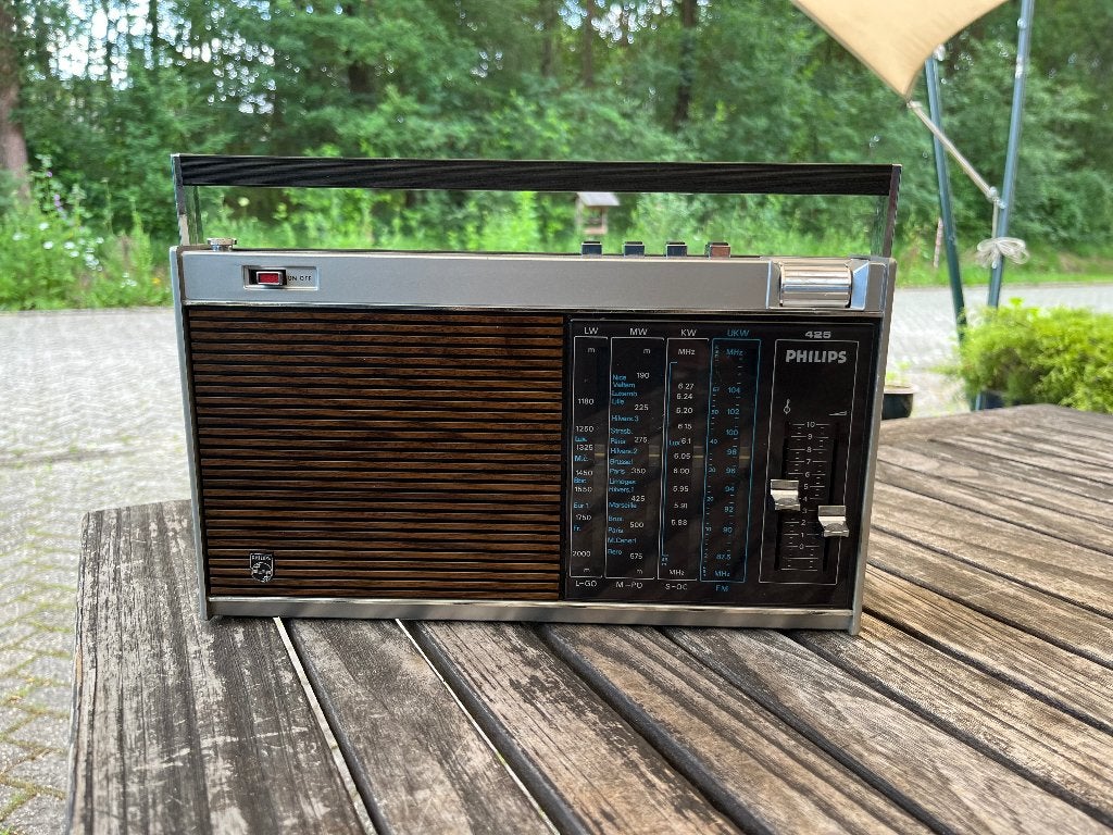 Philips transistorradio 425 | 22RL425, ;, Gebruikt, ;, ;