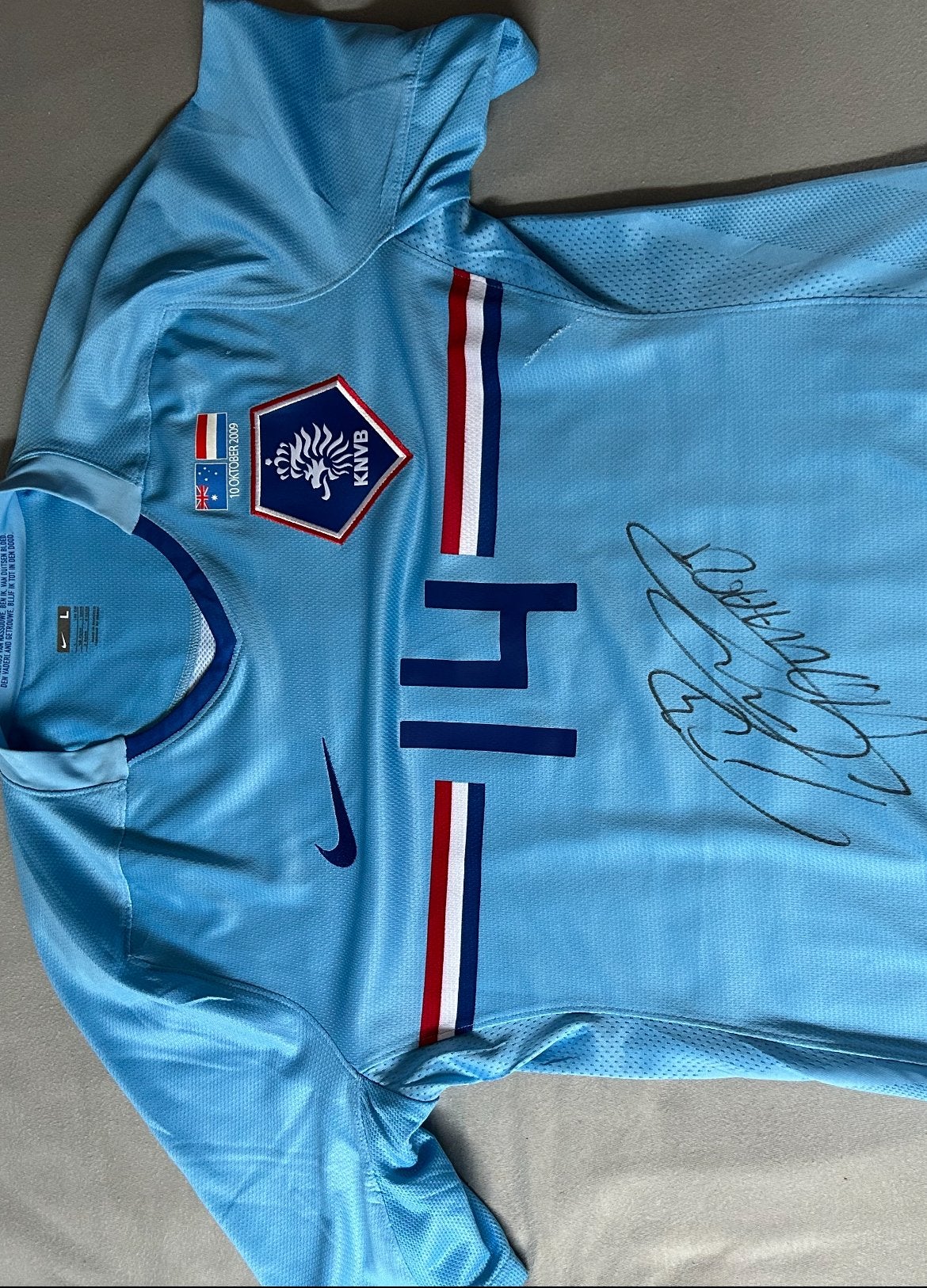 Matchworn/issued nederlands elftal, Ophalen of Verzenden, Zo goed als nieuw, Oranje