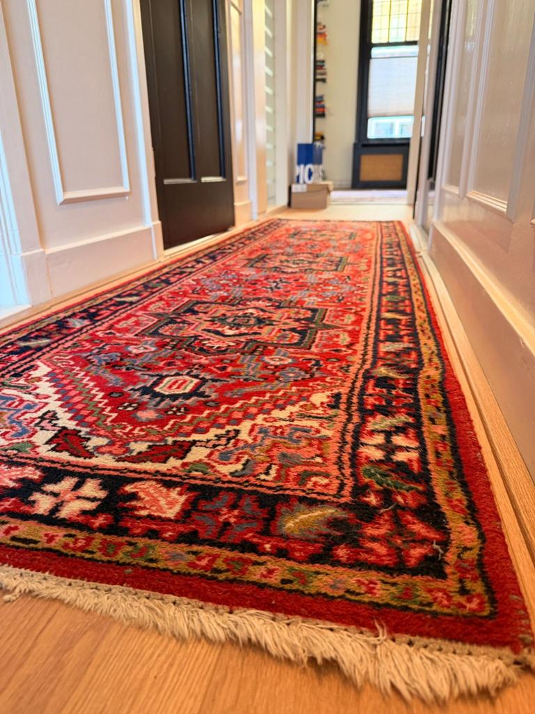 Authentiek handgeknoopt Perzisch tapijt loper 72x270 cm, Ophalen, 200 cm of meer, 50 tot 100 cm, Zo goed als nieuw