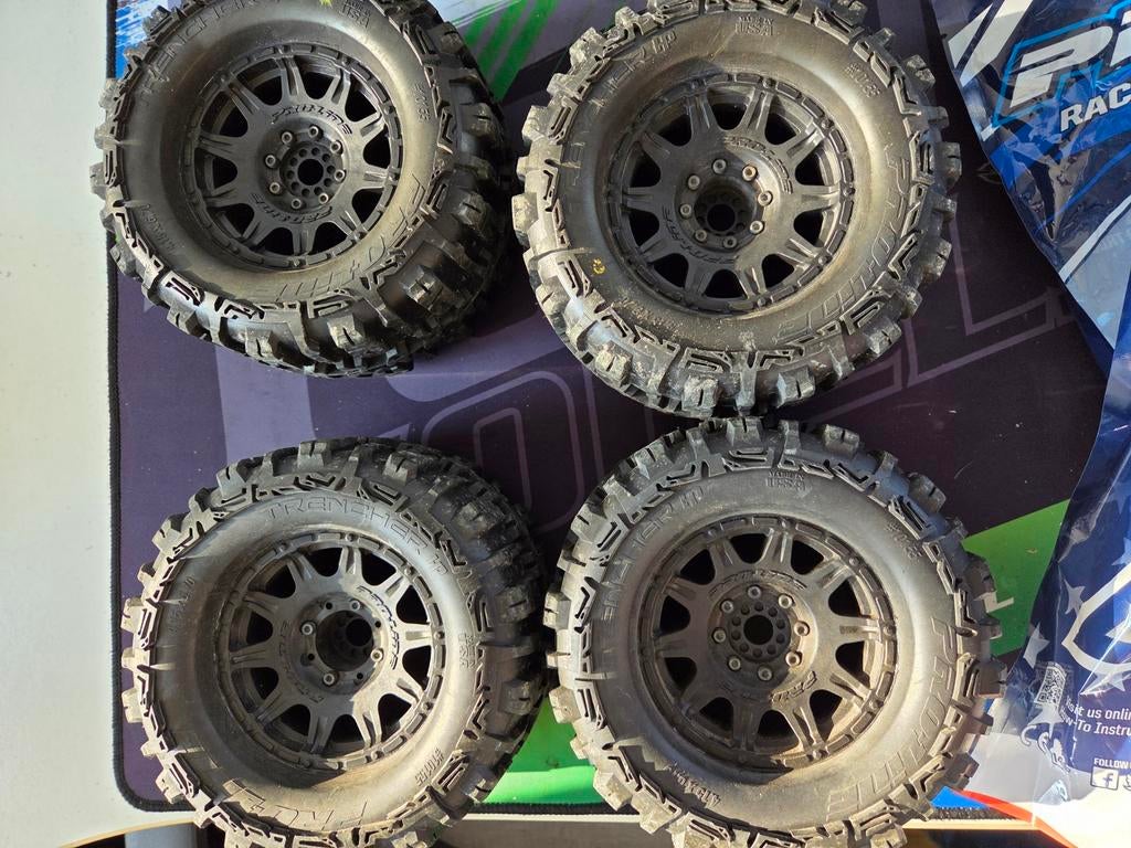 Pro-line Trencher HP 3.8" 8x32 Belted - Zo goed als nieuw, Ophalen of Verzenden, Gebruikt, Auto, Overige merken