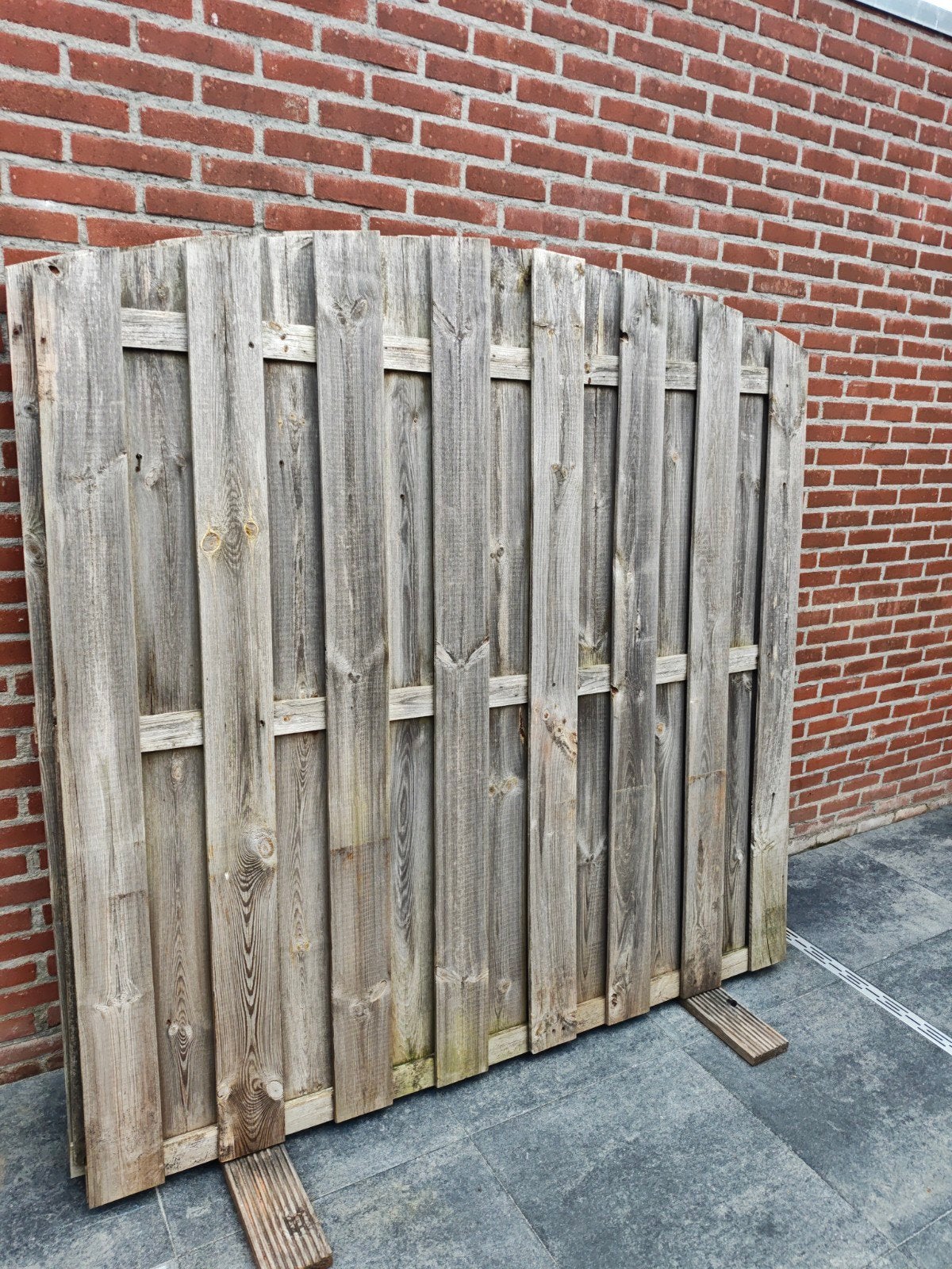 Gratis 3x tuinscherm toog 180x180, Tuin en Terras, Ophalen, Hout, Minder dan 3 meter, 1 tot 2 meter
