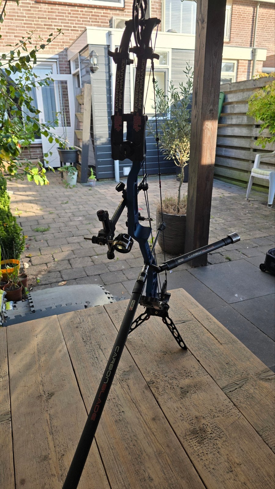 PSE Phenom XT Compoundboog Compleet Set, Ophalen, Zo goed als nieuw, Compoundboog