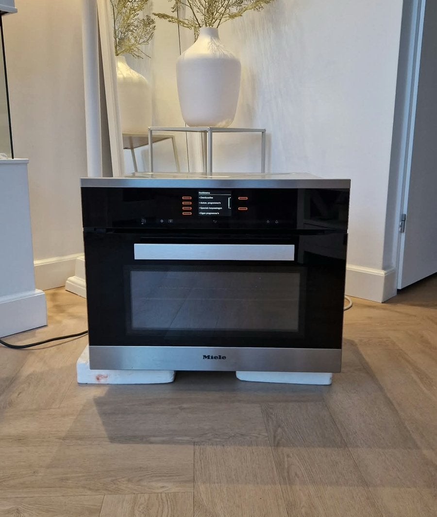 Luxe miele combi oven magnetron, Ophalen, Combimagnetron, Crisp, Zo goed als nieuw